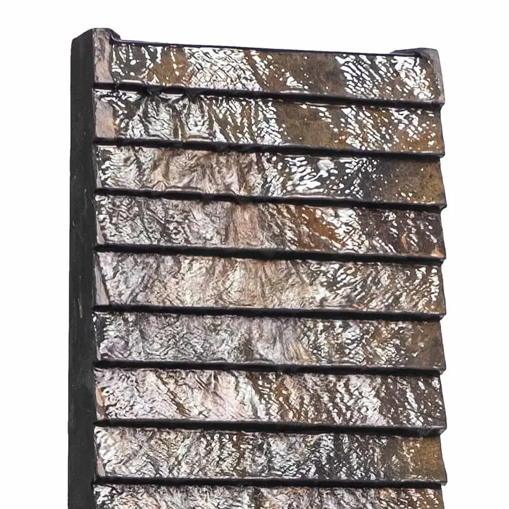 AVA M – Mittelgrosse Wasserwand Schiefer 85 cm Braun - Image 18