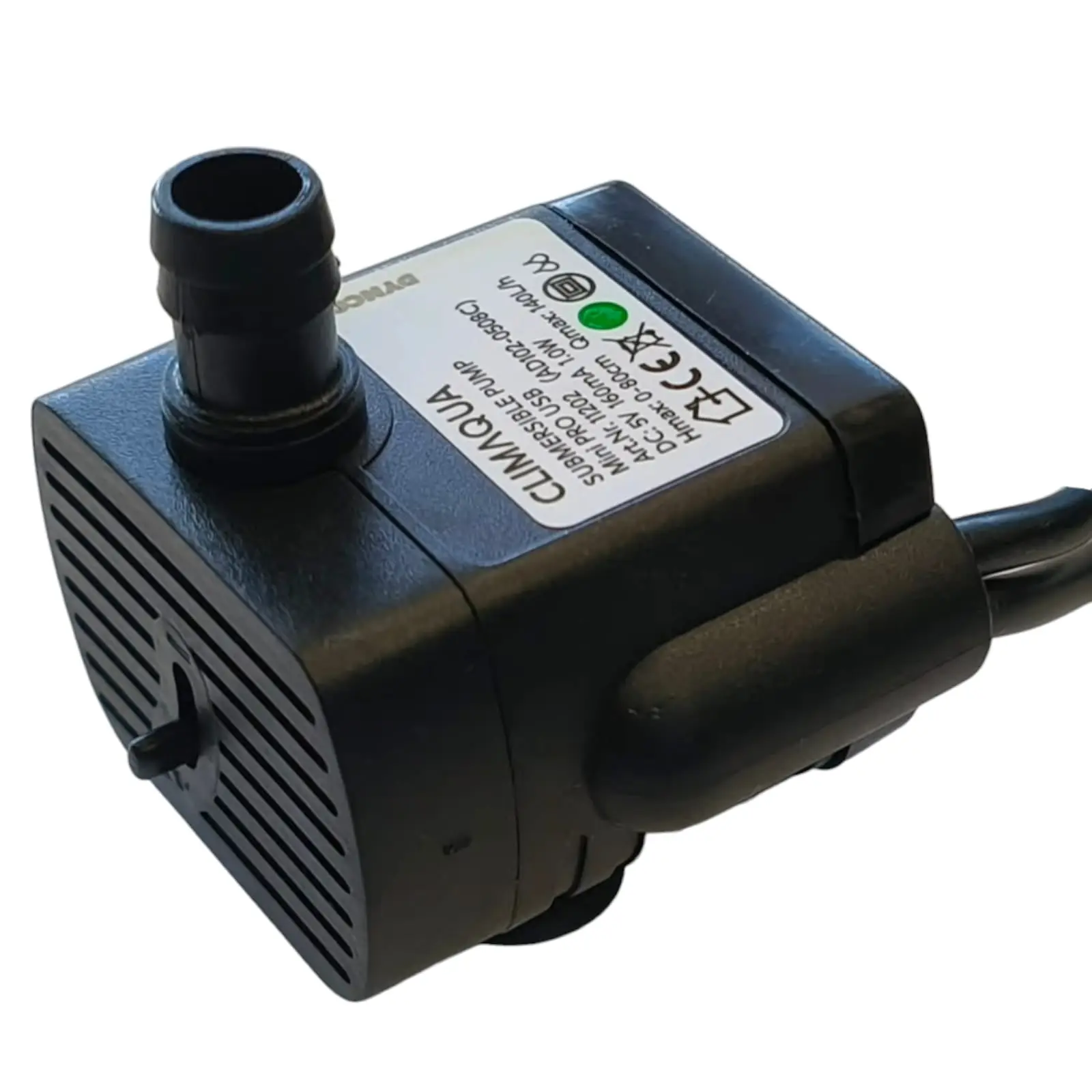 PUMP MINI PRO USB – regulierbare Wasserpumpe für Tischbrunnen, max. 140 L/h, USB Stecker, LED-Anschluss, geräuschlos - Image 6
