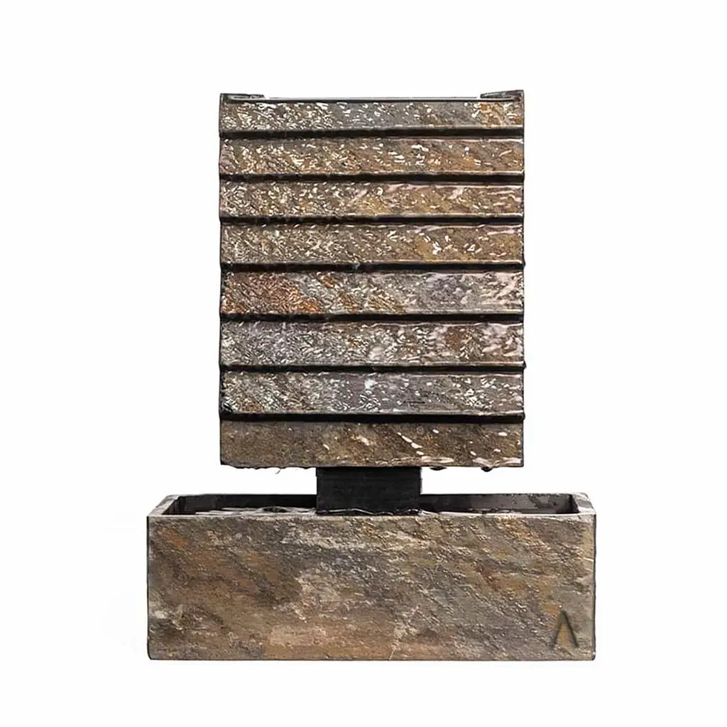 AVA S – Zimmerbrunnen kleine Wasserwand 32 cm Braun - Image 14