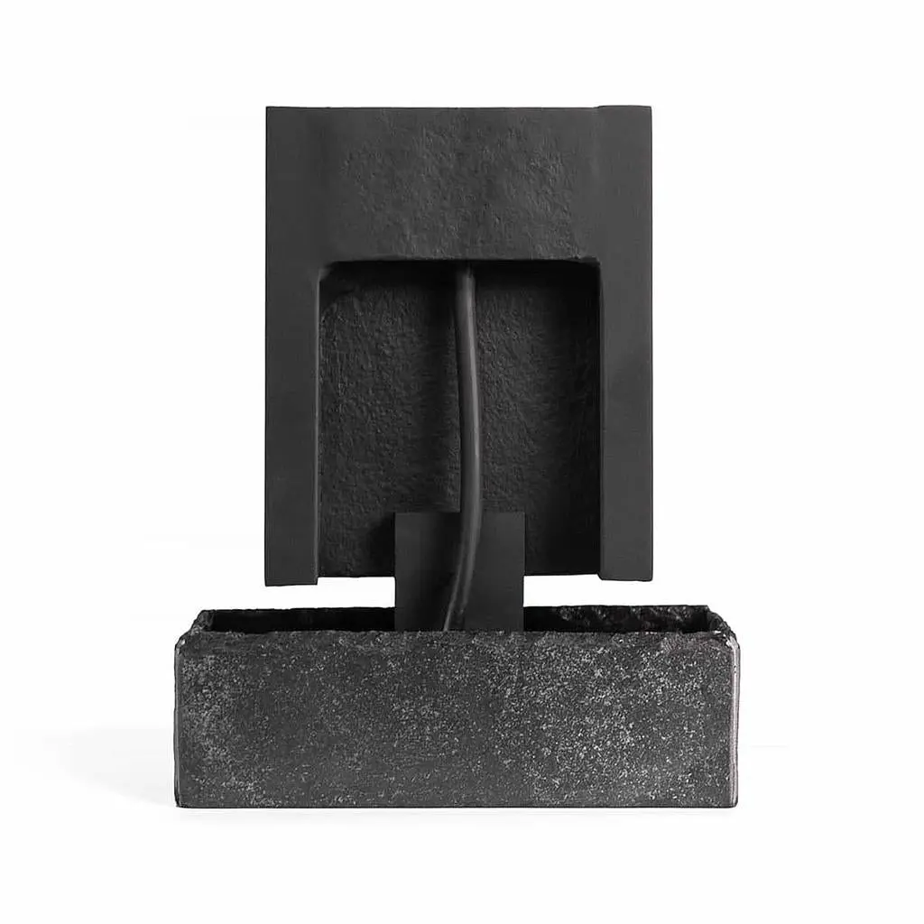LIV S – Kleine Wasserwand Indoor Schiefer Schwarz 32.5 cm - Image 18