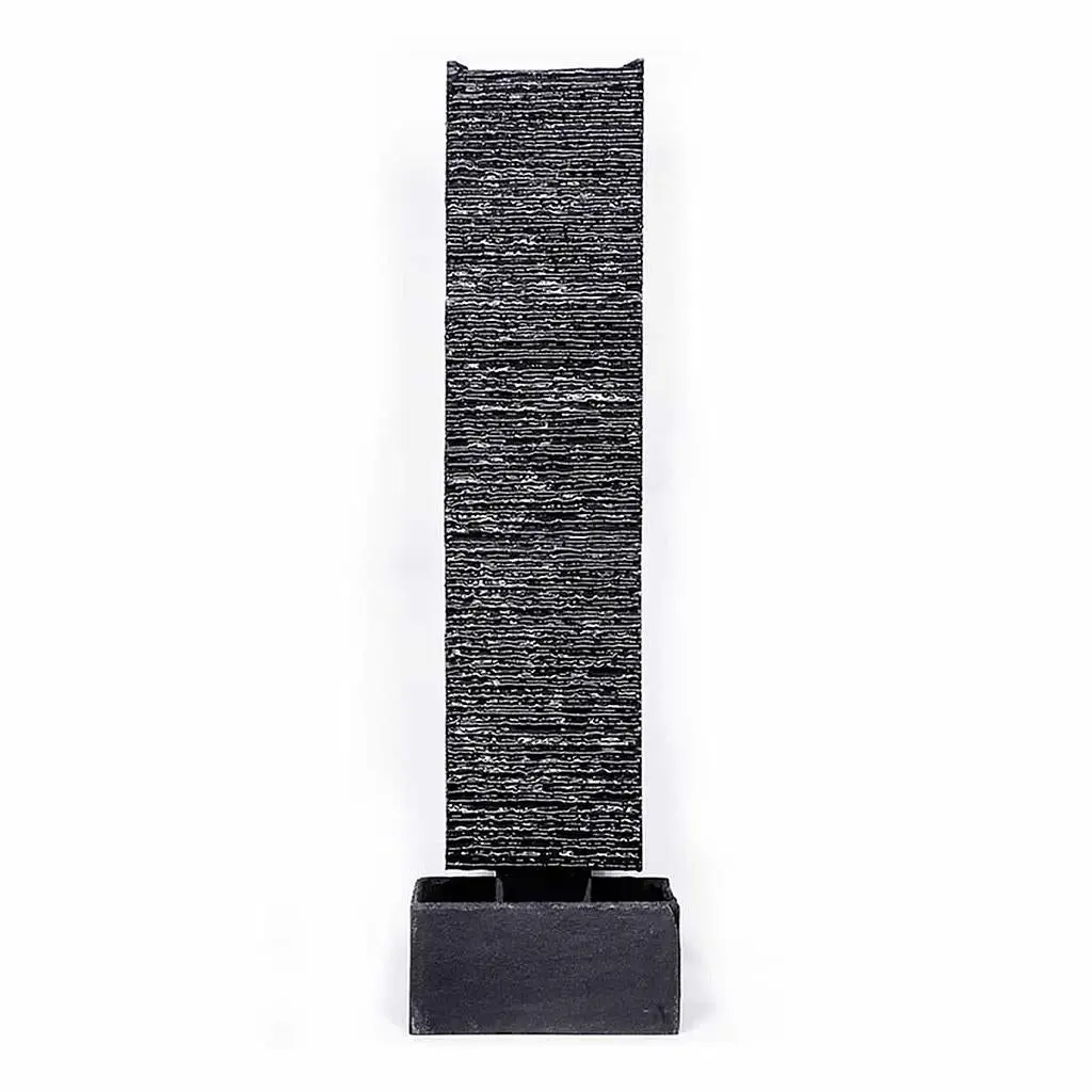 LIV L – Edle Wasserwand Schiefer Schwarz 130 cm - Image 32