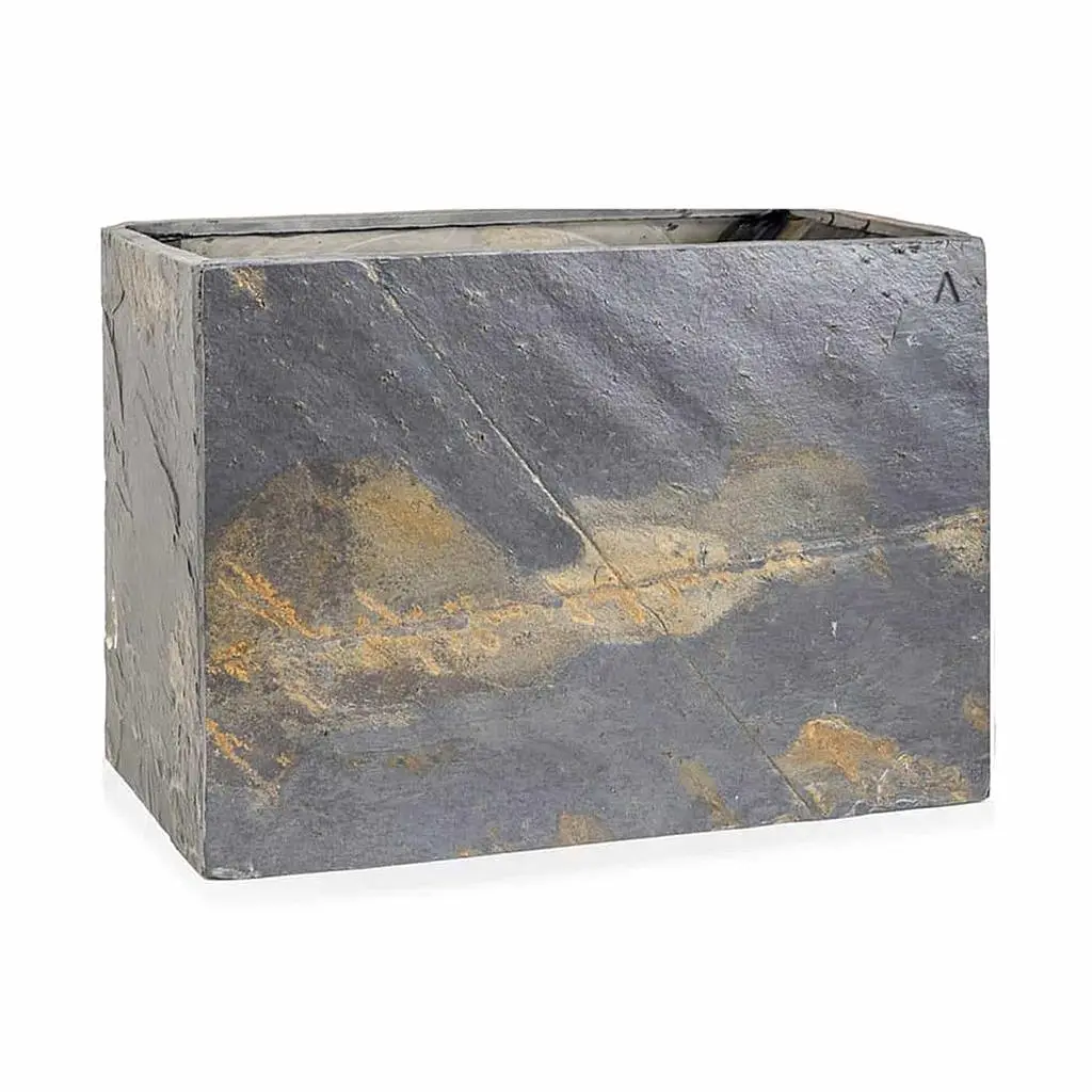 RECTO 60 Rusty – Blumenkasten Outdoor 60x40x40 cm Naturschiefer Braun - Image 11