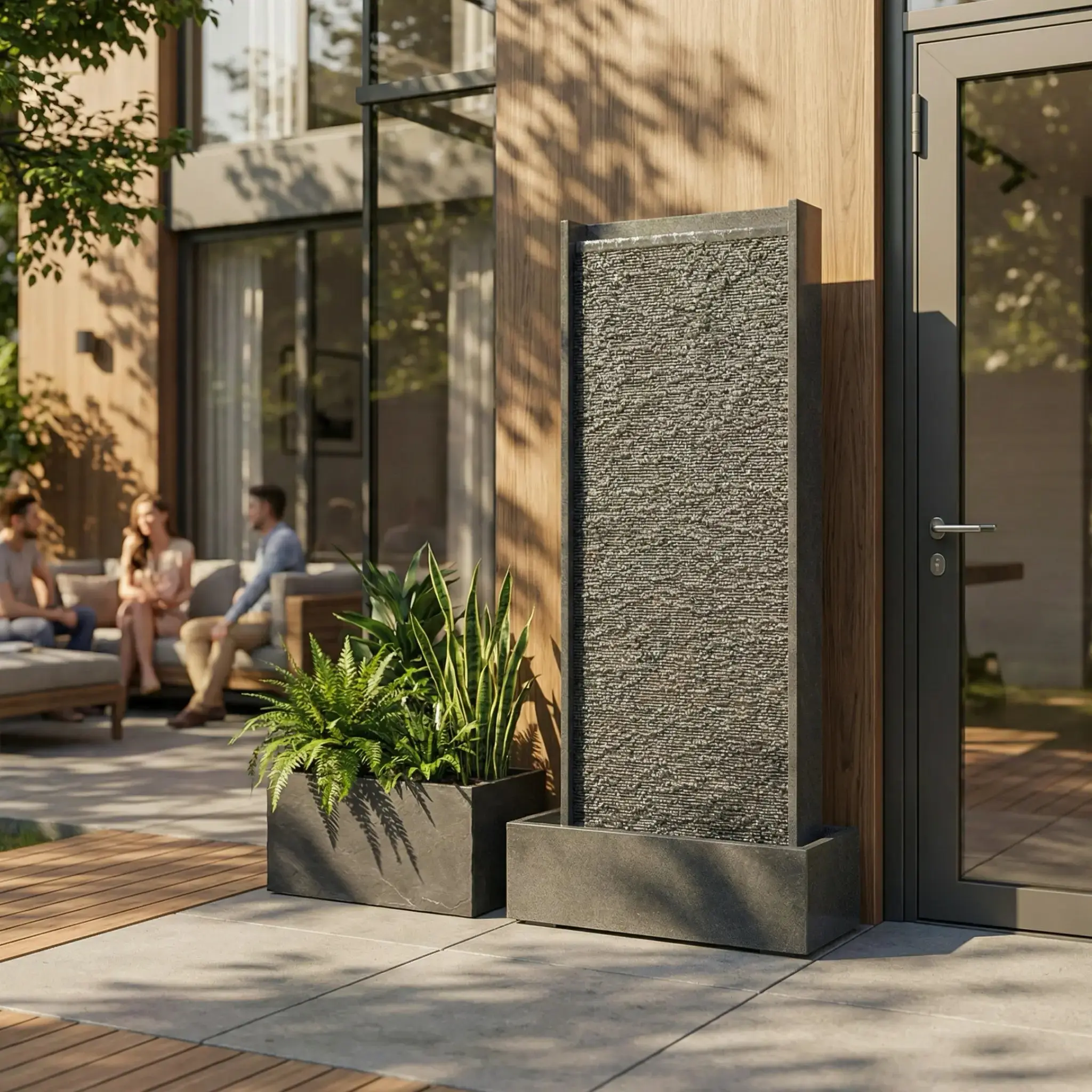 HARMONY – grosse Premium Wasserwand aus Granitstein, Indoor/Outdoor, 60×40×180 cm - Image 20