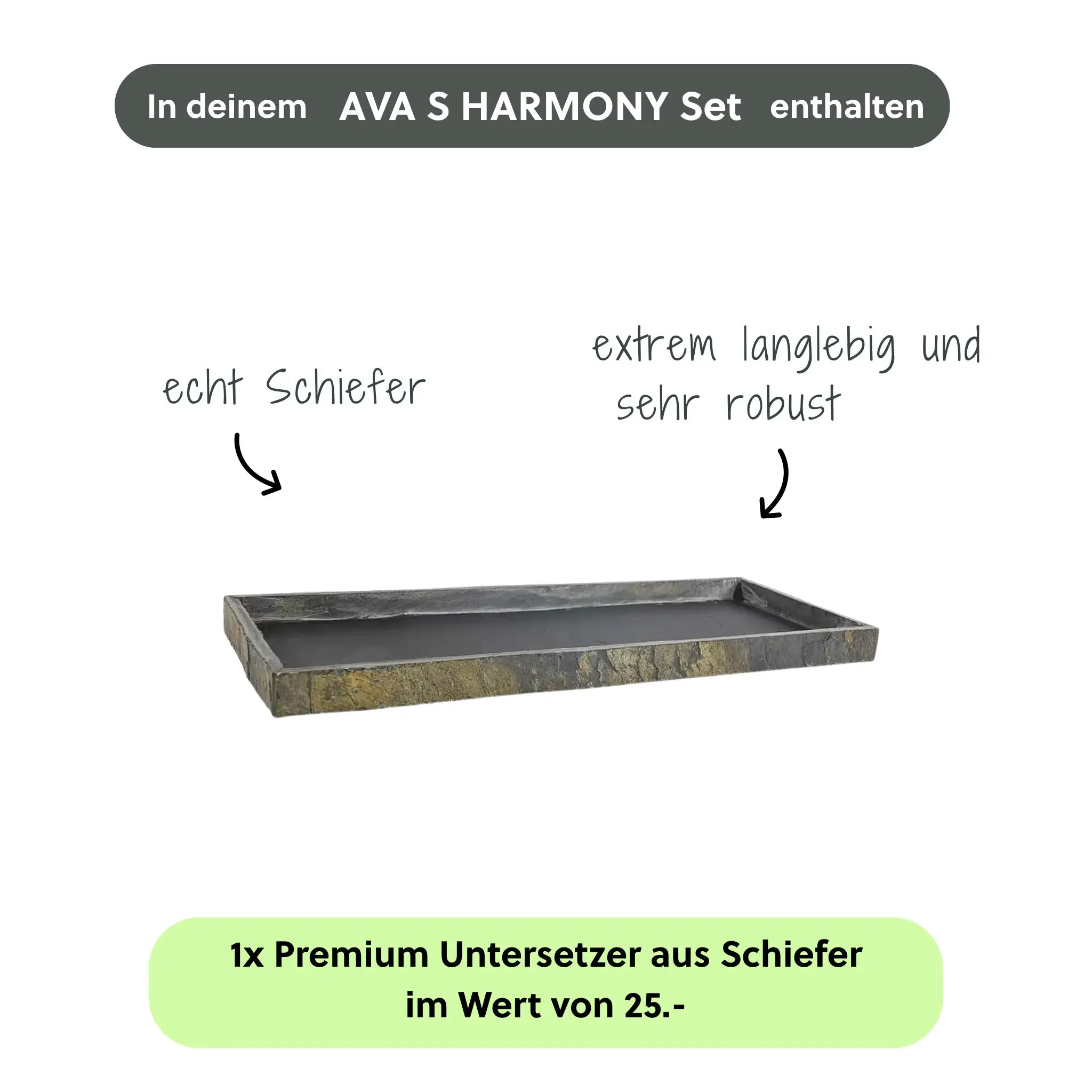 Kleine Wasserwand AVA S LIVING Set - Image 6