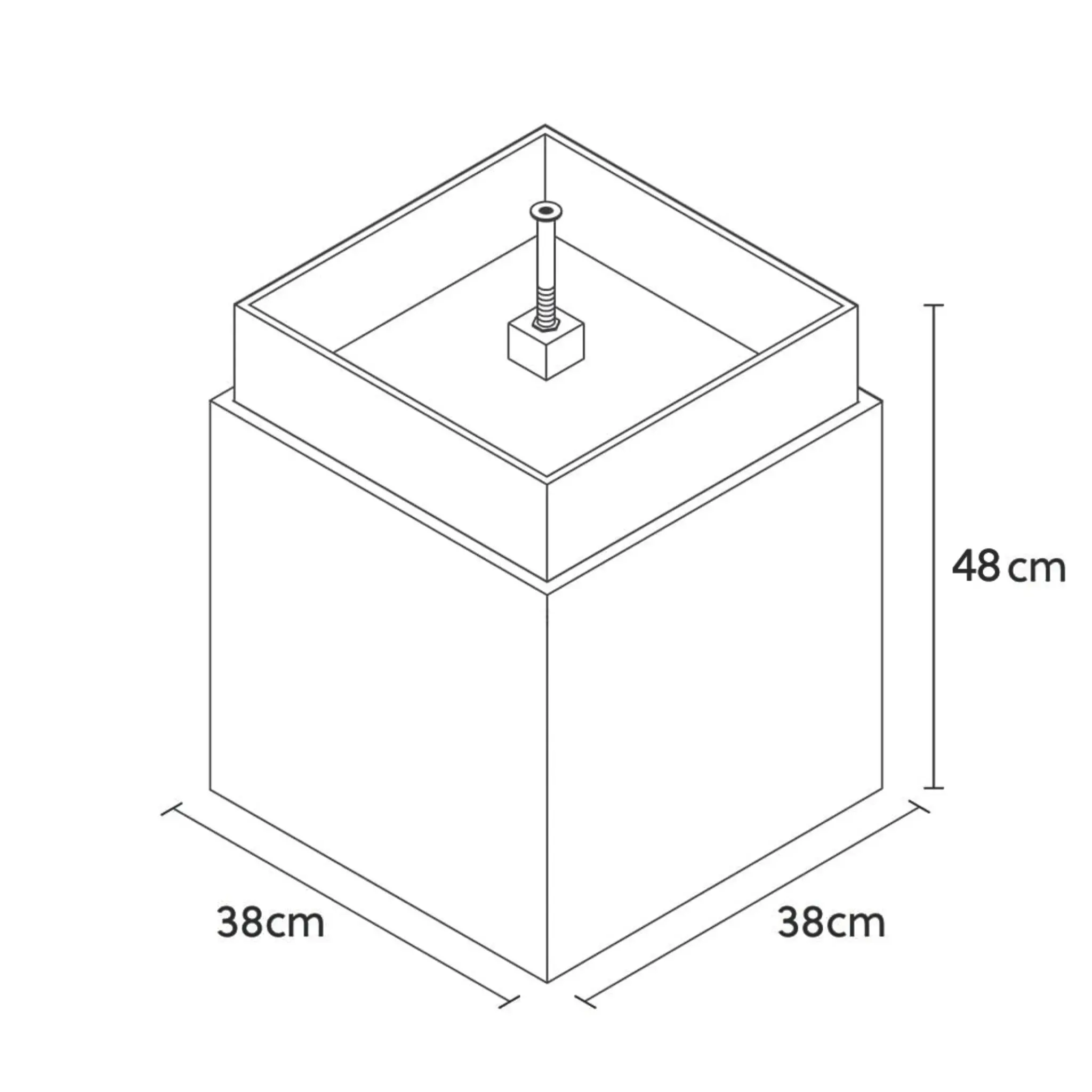 Gartenbrunnen VIDA 40 PREMIUM GARDEN Set Anthrazit - Image 18