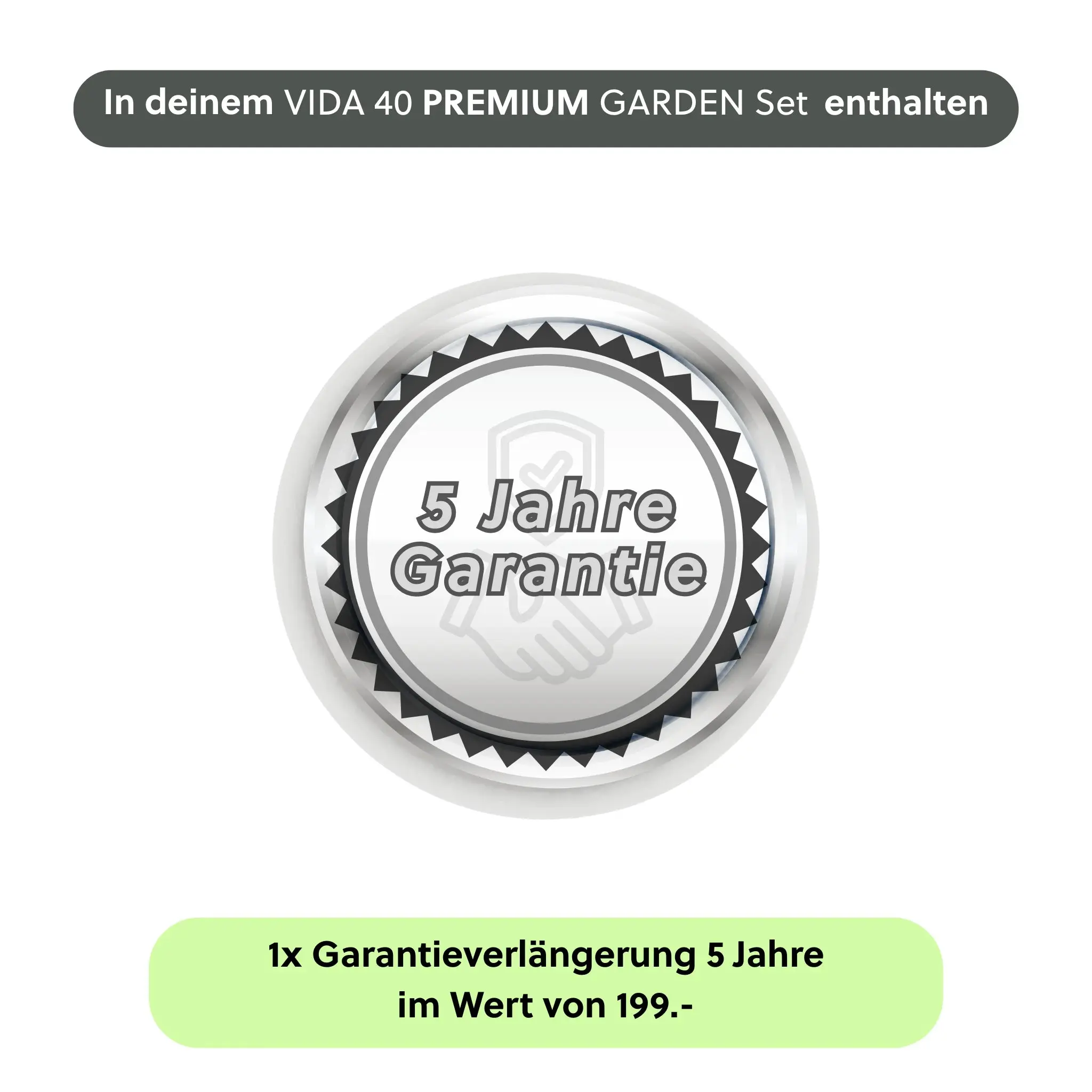 Gartenbrunnen VIDA 40 PREMIUM GARDEN Set Anthrazit - Image 7