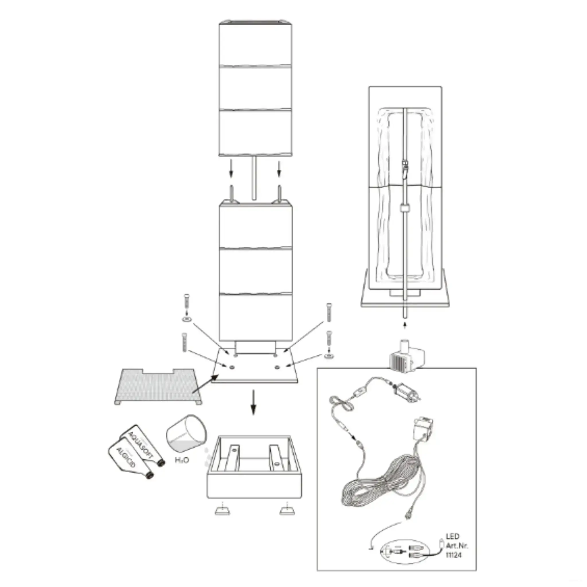 Wasserwand Set VIO PURE LIVING - Image 35