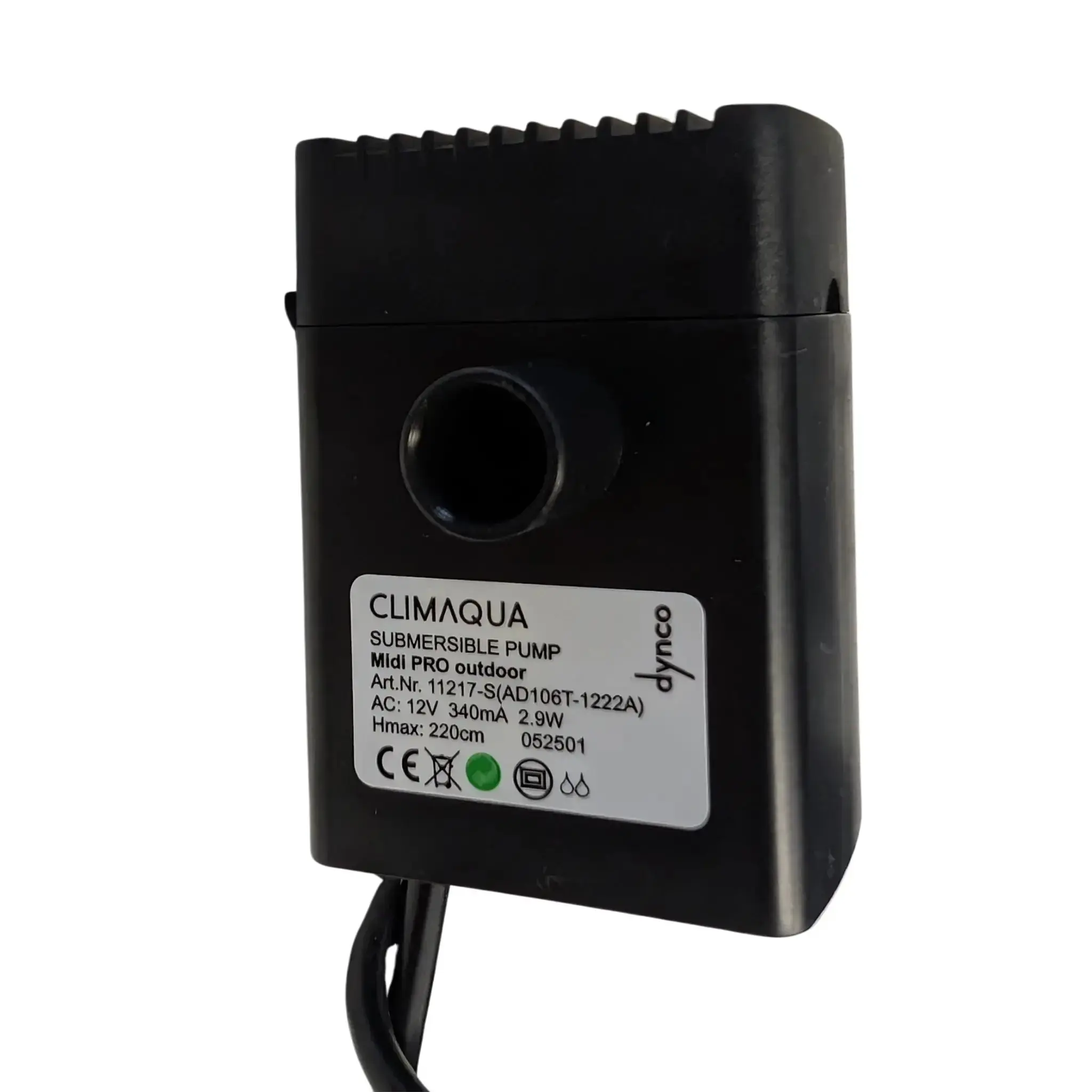 MIDI PRO Outdoor PUMP max. 150cm L/h, đȘđș EU-Stecker, Led-Anschluss, gerĂ€uschlos, Regulierbar - Image 8