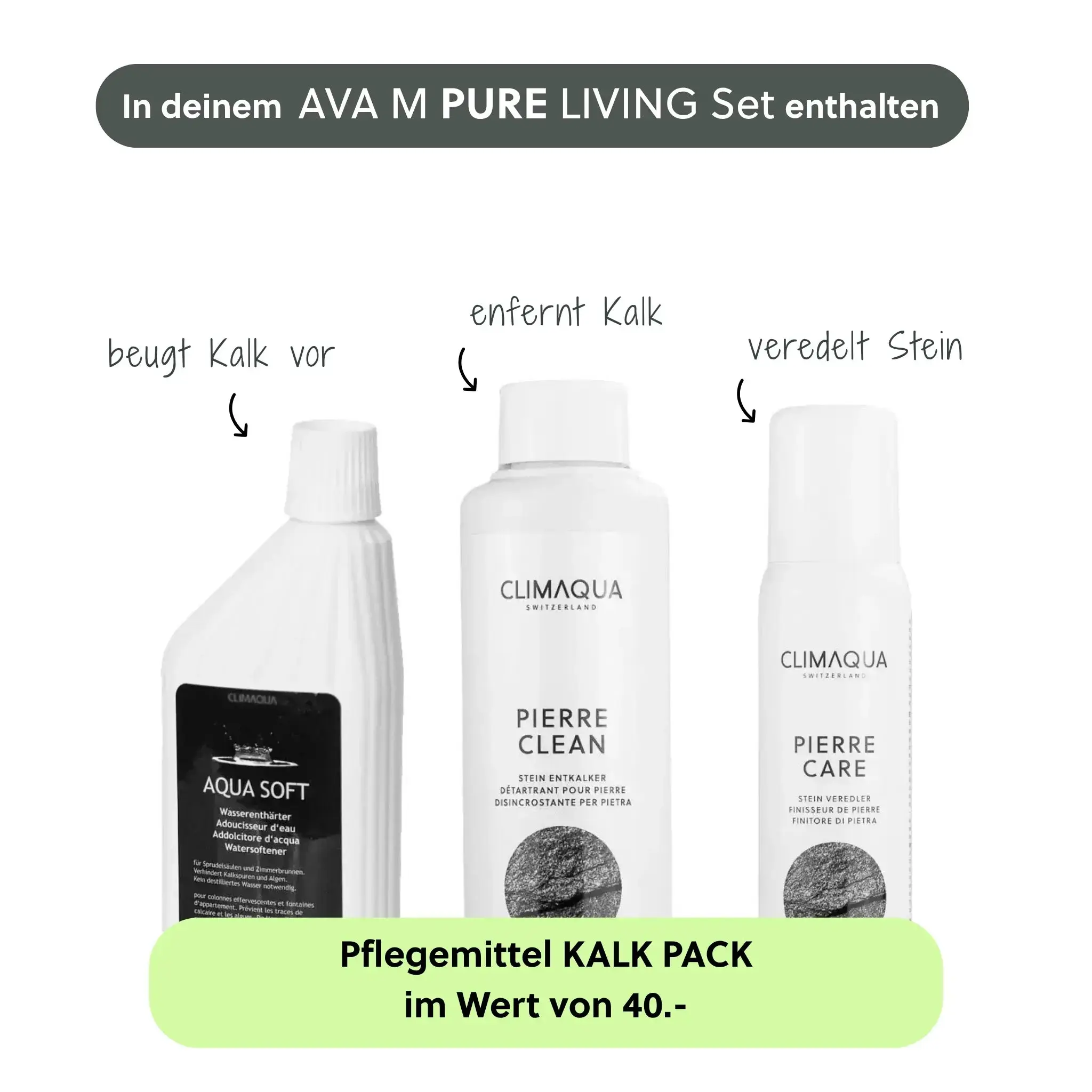 Wasserwand AVA M PURE LIVING Set - Image 5