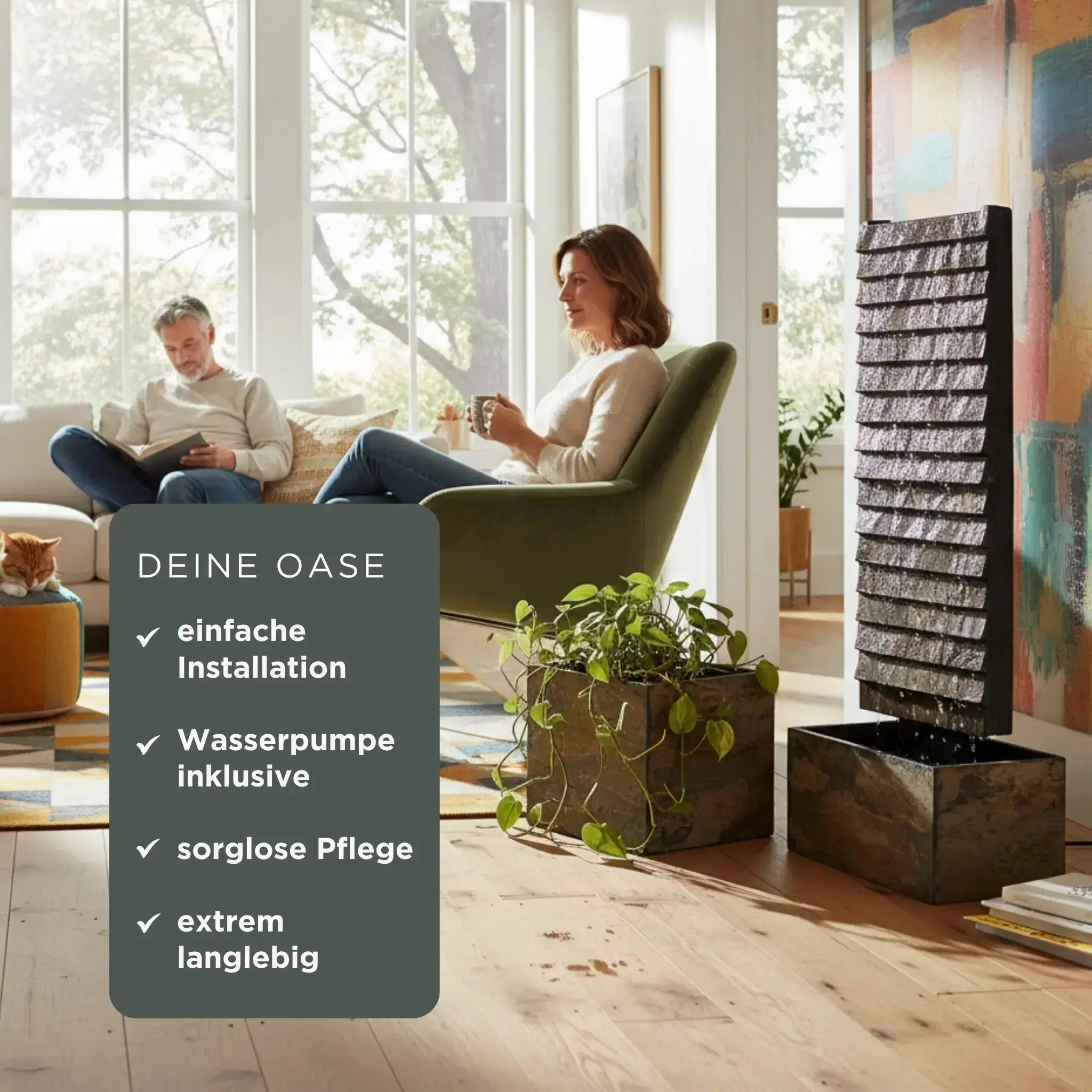 Wasserwand AVA M PURE LIVING Set - Image 9