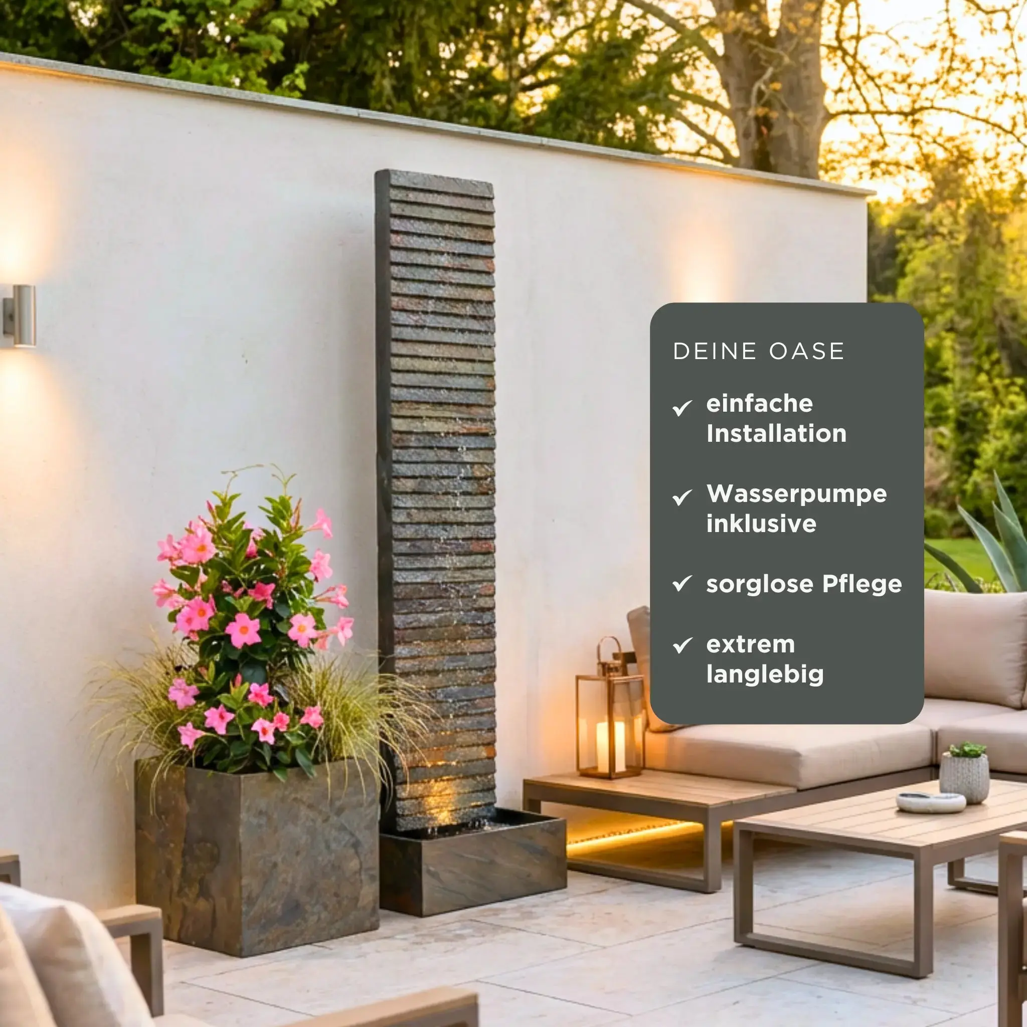 Wasserwand AVA XL DREAM GARDEN Set - Image 10