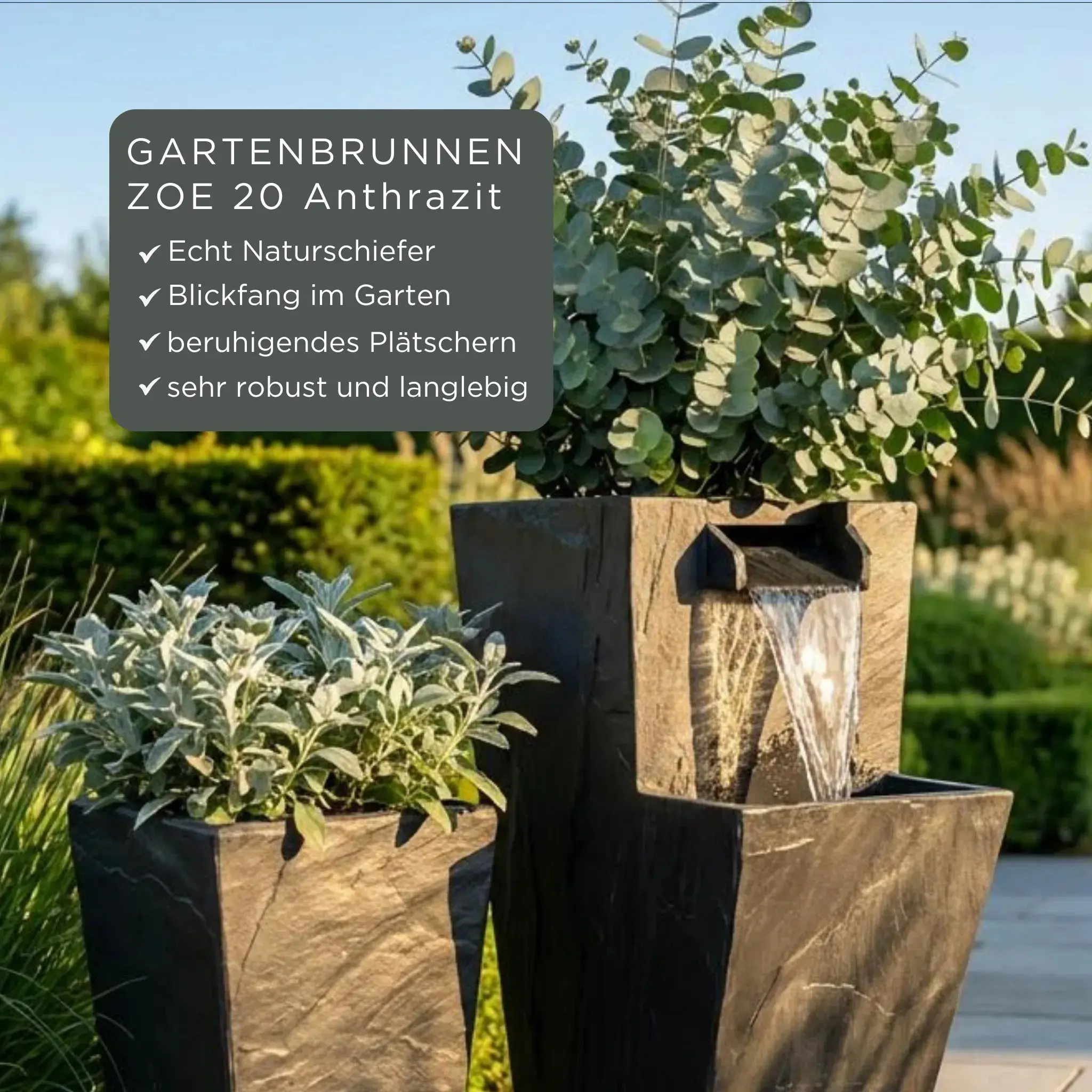 ZOE 20 PURE GARDEN Set Anthrazit - Image 8