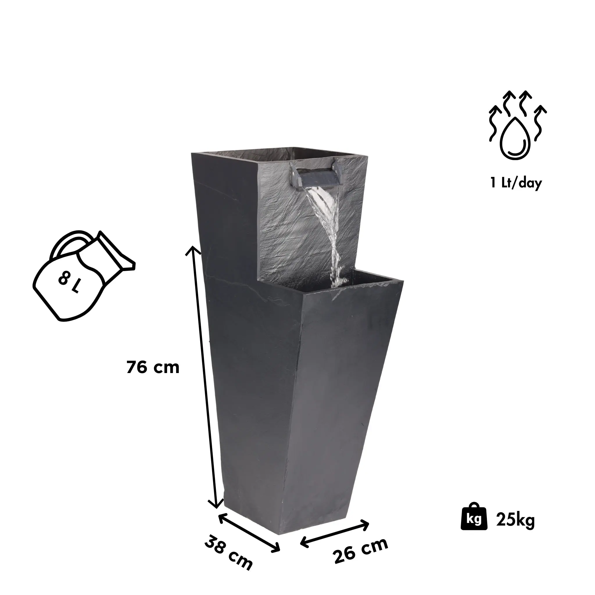 ZOE 30 PREMIUM GARDEN Set Anthrazit - Image 14