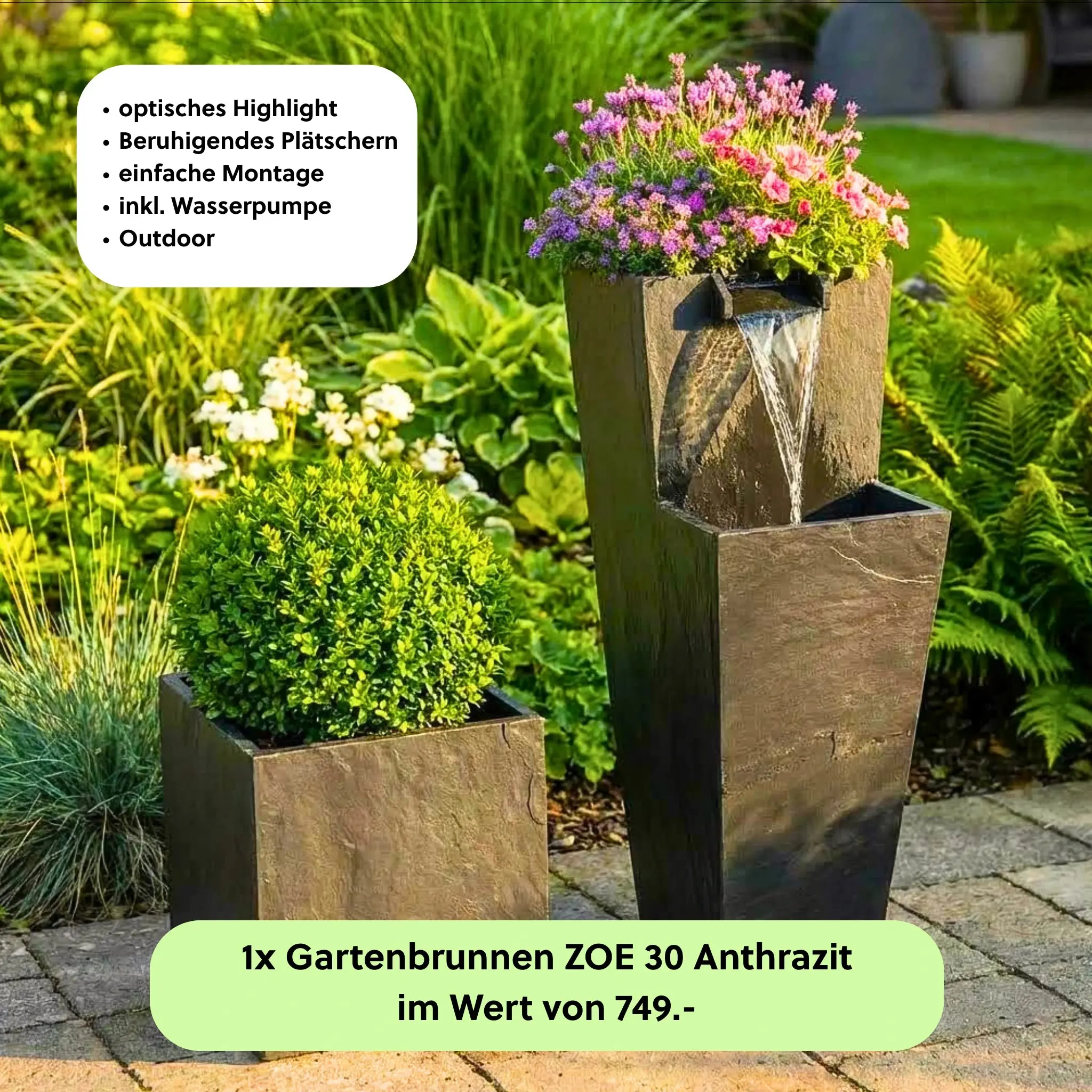 ZOE 30 PREMIUM GARDEN Set Anthrazit - Image 3