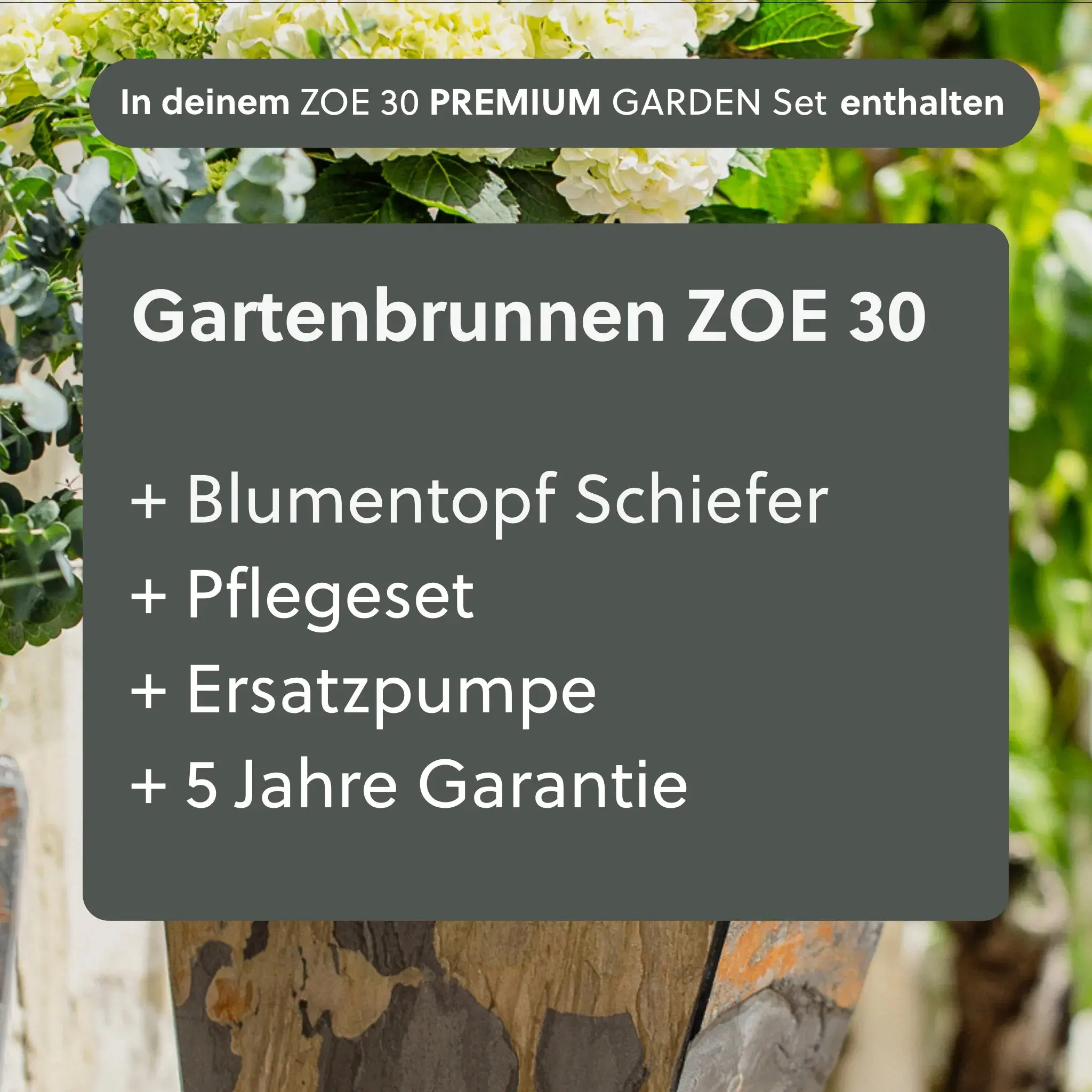 ZOE 30 PREMIUM GARDEN Set Rusty - Image 3